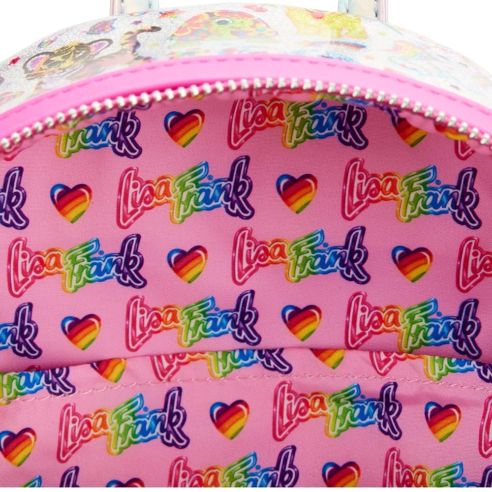 NWT Lisa Frank Loungefly Mini Backpack - Picture 7 of 9